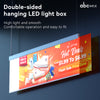 Double-Sided Hanging LED Light Box