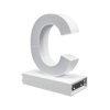 Magnetic LED Capital Letter, (C), Letter lights, Light Letter Box, Light Up Letters, 3D, H3.7