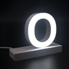 Magnetic LED Capital Letter, (O), Letter lights, Light Letter Box, Light Up Letters, 3D, H3.7