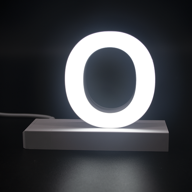 Magnetic LED Capital Letter, (O), Letter lights, Light Letter Box, Light Up Letters, 3D, H3.7