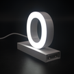 Magnetic LED Capital Letter, (O), Letter lights, Light Letter Box, Light Up Letters, 3D, H3.7