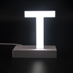 Magnetic LED Capital Letter, (T), Letter lights, Light Letter Box, Light Up Letters, 3D, H3.7