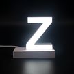 Magnetic LED Capital Letter, (Z), Letter lights, Light Letter Box, Light Up Letters, 3D, H3.7